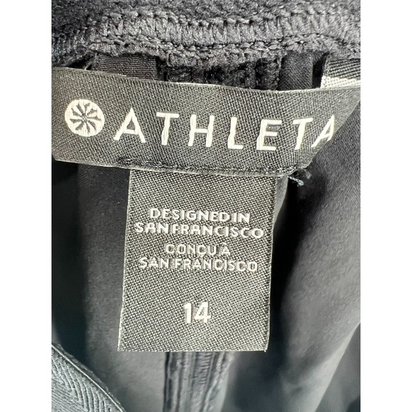 Athleta Brooklyn Heights Black High Rise Cargo Skirt Size 14 - Picture 9 of 14